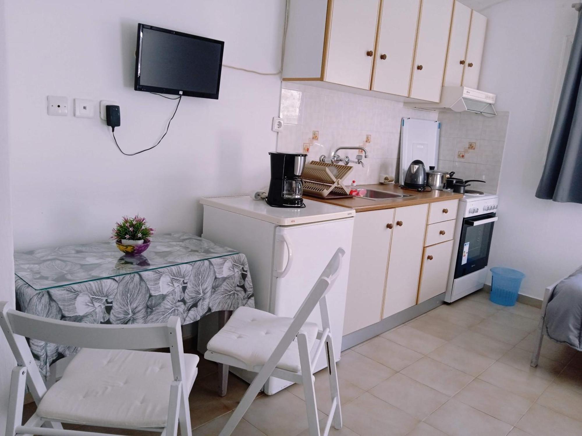 Andros Lighthouse Apartments Mesaria  Exterior foto